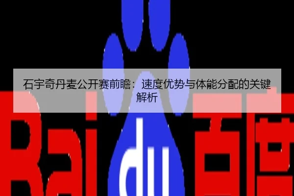 石宇奇丹麦公开赛前瞻：速度优势与体能分配的关键解析